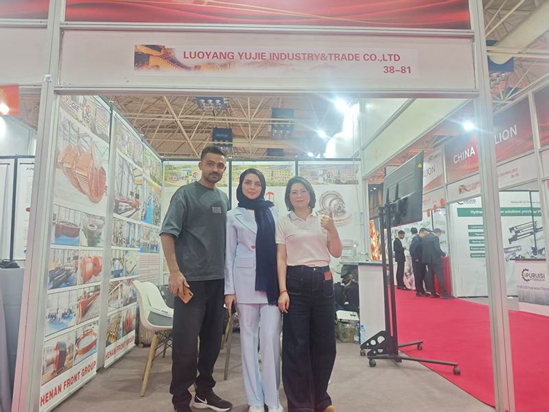 洛陽宇捷，跨越山海，伊朗德黑蘭展會火爆全場！